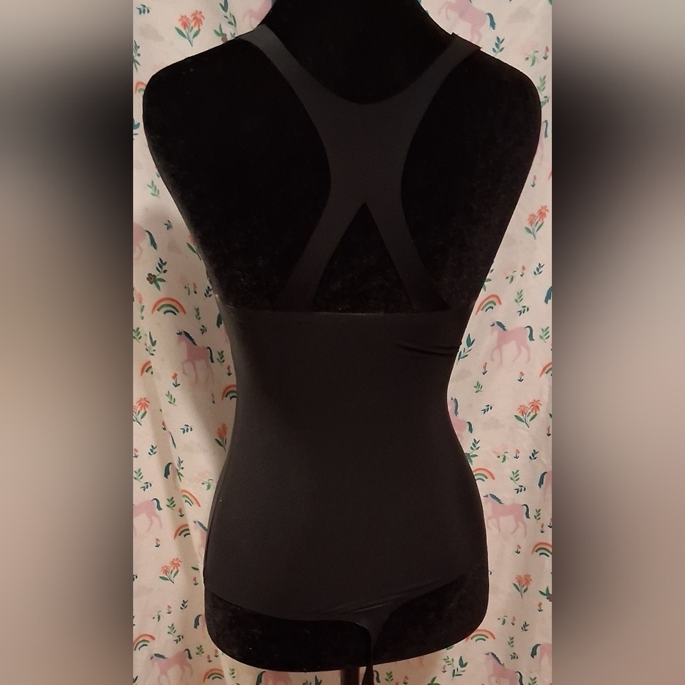 EXTREMELY RARE SAMPLE Vintage 90s Chantal Thomass Echantillon Black Bodysuit 32B - Picture 2 of 6